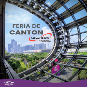 FERIA de CANTON. Feria de Importación y Exportación. Complejo Pazhou de Guangzhou, Cantón, China