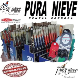 PURA NIEVE Rental. Alquiler de Tablas, Ropa y Accesorios  >> DESDE CORDOBA